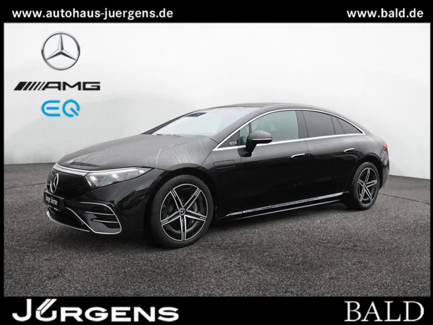 Mercedes-Benz EQS 450+ AMG-Sport/DIGITAL/Pano/Distr/Memo/HUD Schwarz - 2