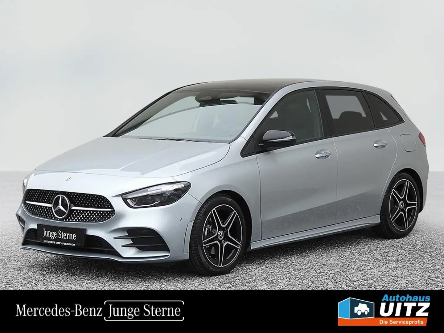 Mercedes-Benz B 180 +AMG+Night+Pano+AHK Silber - 1
