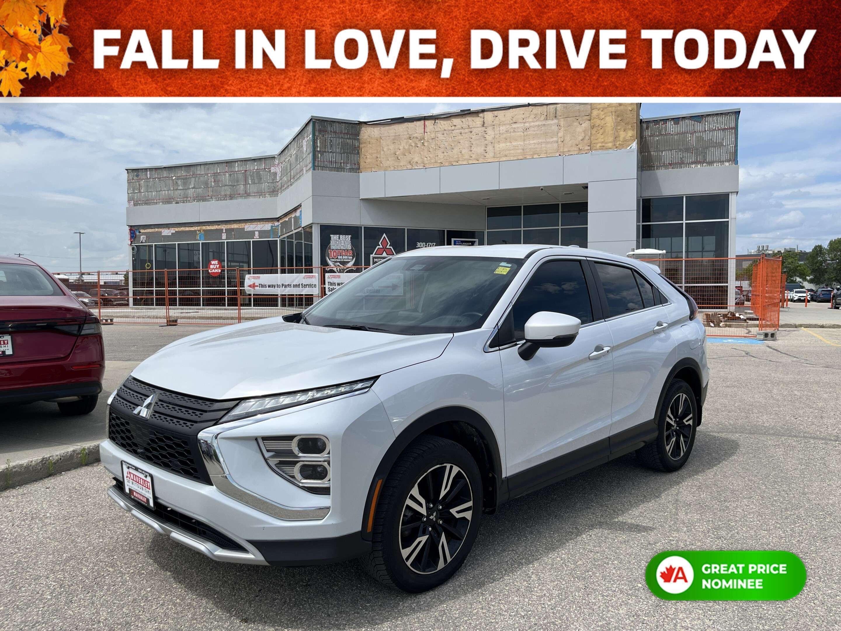 White 2024 Mitsubishi Eclipse Cross SUV / Crossover All-Wheel Drive Automatic