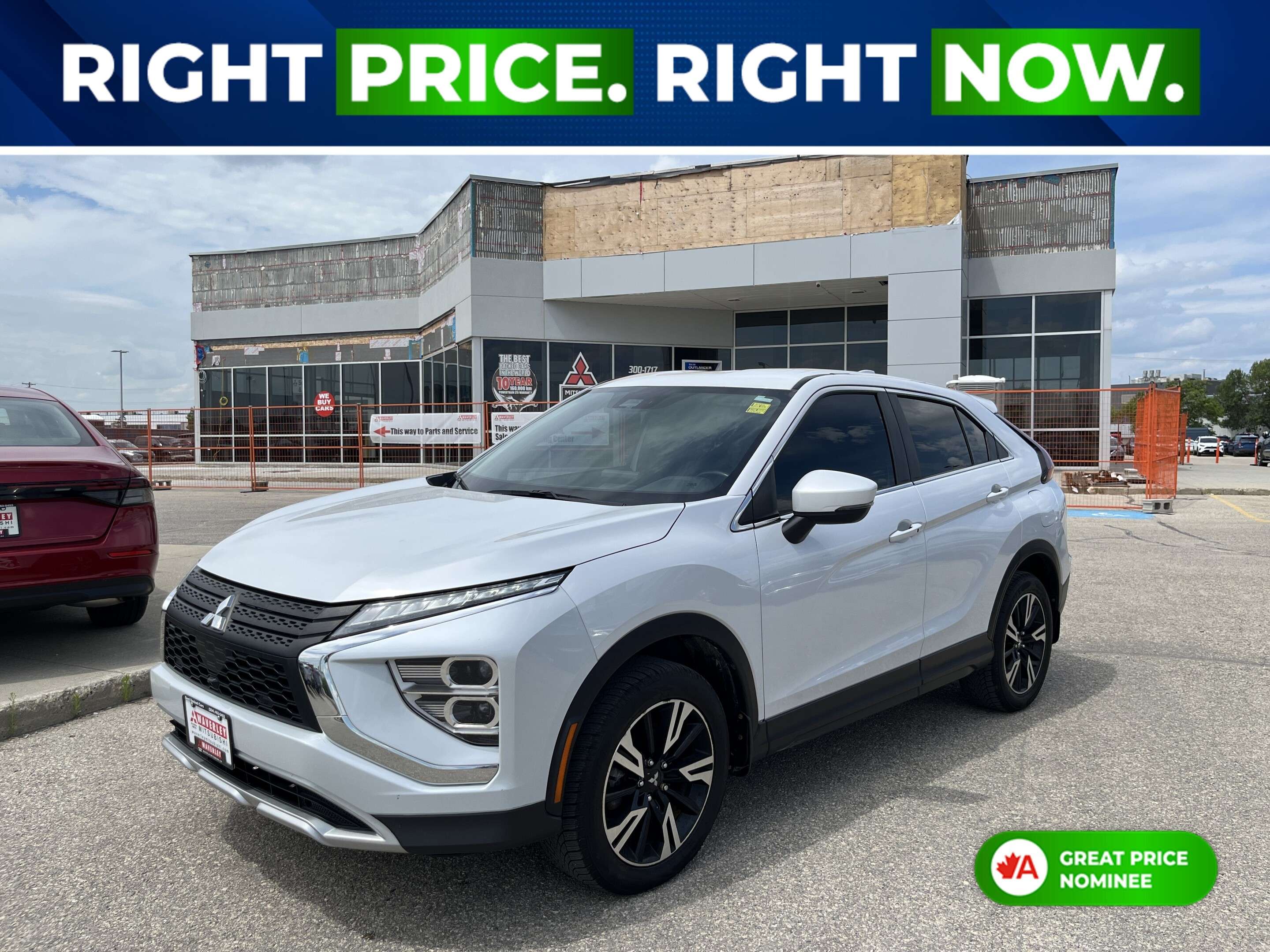 White 2024 Mitsubishi Eclipse Cross SUV / Crossover All-Wheel Drive Automatic