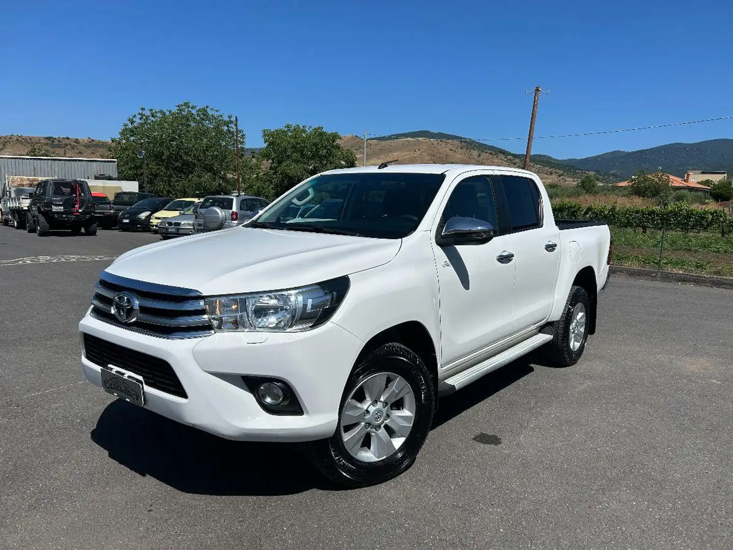 Toyota Hilux 2.4 d-4d 4x4 EXECUTIVE TELECAMERA Bianco - 2