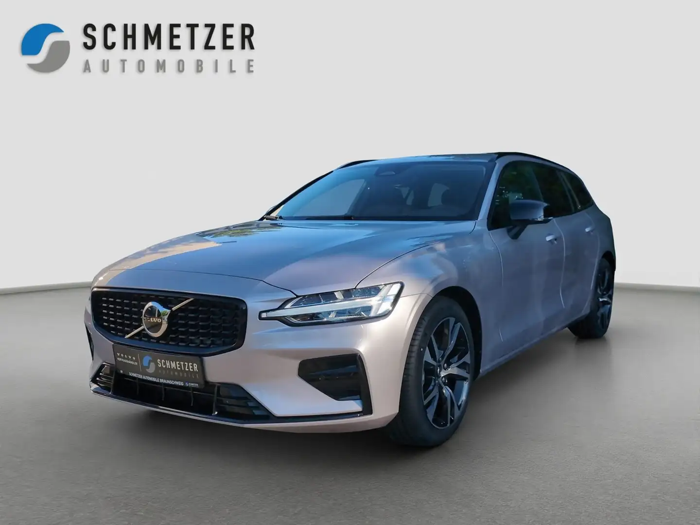 Volvo V60 +B4+Benzin+Plus+Dark+PilotAss+BLIS+R-Kamera++ Silber - 1