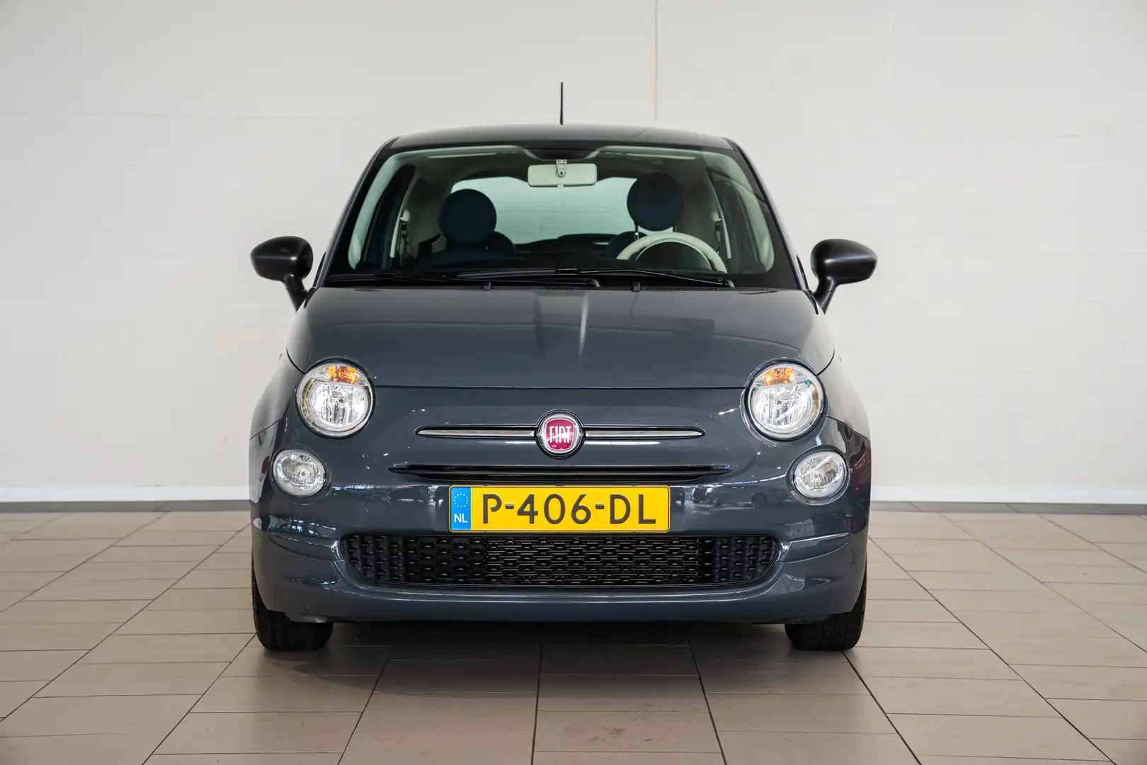 Fiat 500 1.0 Hybrid Cult | Bluetooth | Airco | USB | Dealer Gris - 2