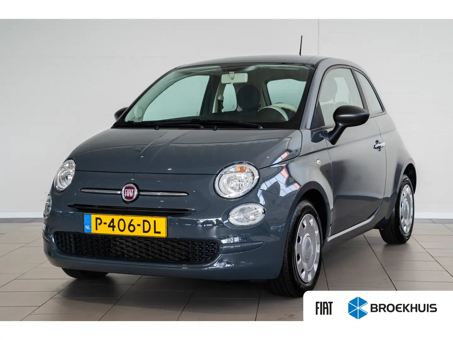 Fiat 500 1.0 Hybrid Cult | Bluetooth | Airco | USB | Dealer Gris - 1