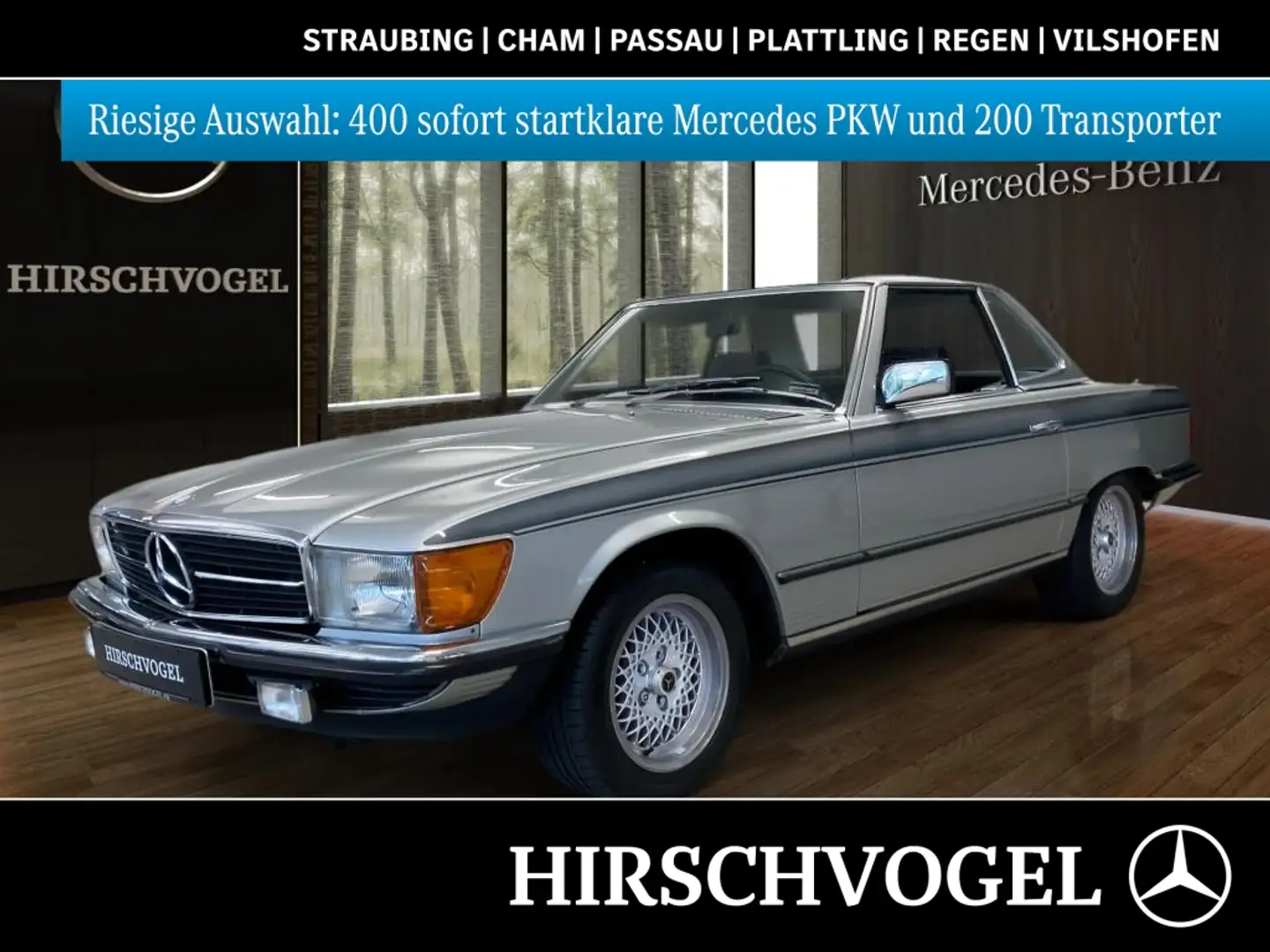 Mercedes-Benz 280 SL Oldtimer -- Automatik -- Plateado - 1