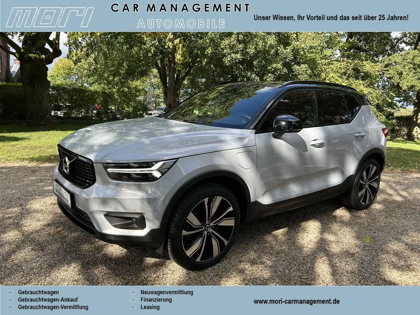 Volvo XC40 T5 R Design Recharge *Leder*AHK* u.v.m. Silber - 1