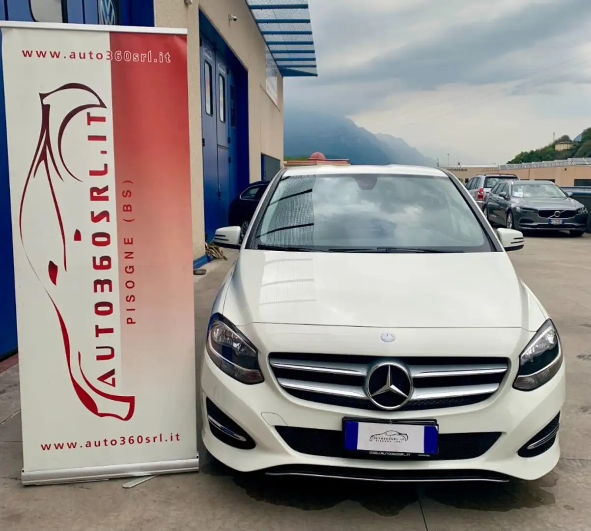 Mercedes-Benz B 200 d Automatic 4Matic Executive gancio traino EURO 6 Bianco - 1