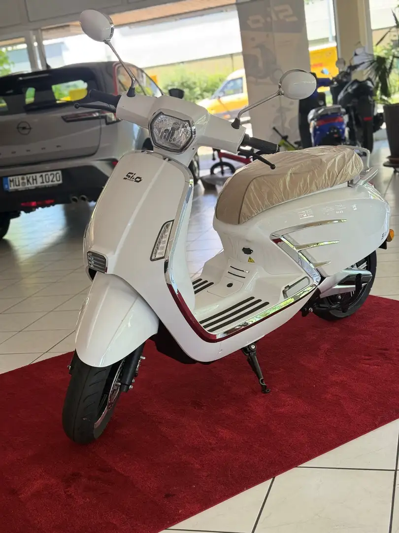 Si.O R1.3 Elektromotor 45km/h Weiß - 1