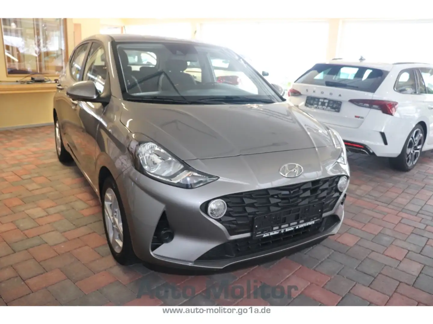 Hyundai i10 Trend 1.2 EU6d Apple CarPlay Android Auto Klimaaut Gris - 2