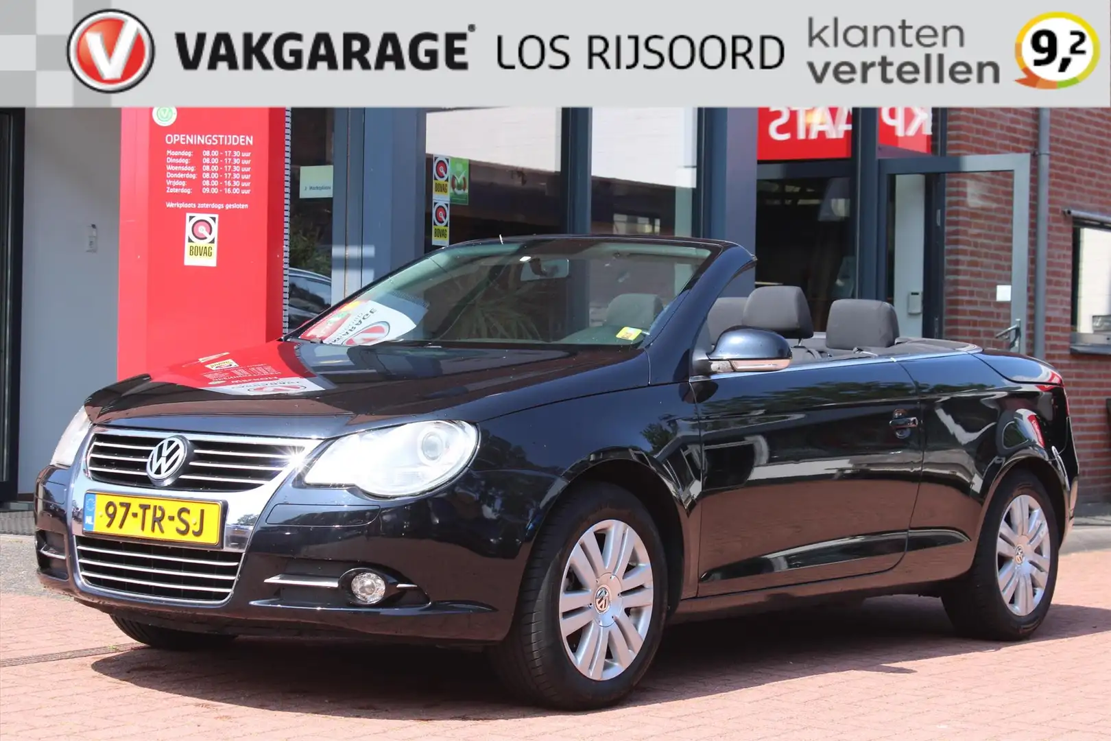 Volkswagen Eos 1.6 16V FSI | A/C | Cruise Control | PDC | Navigat Noir - 1