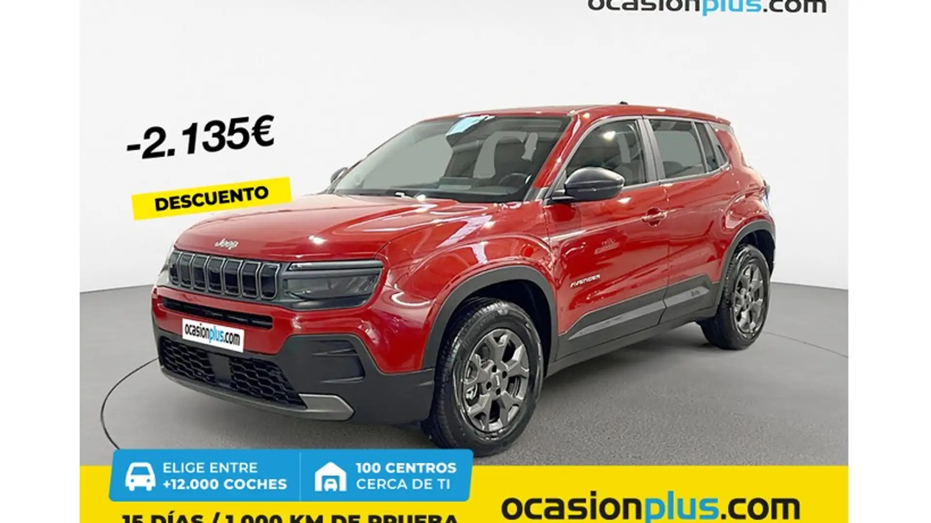 Jeep Avenger 1.2 Longitude 100 Rot - 1