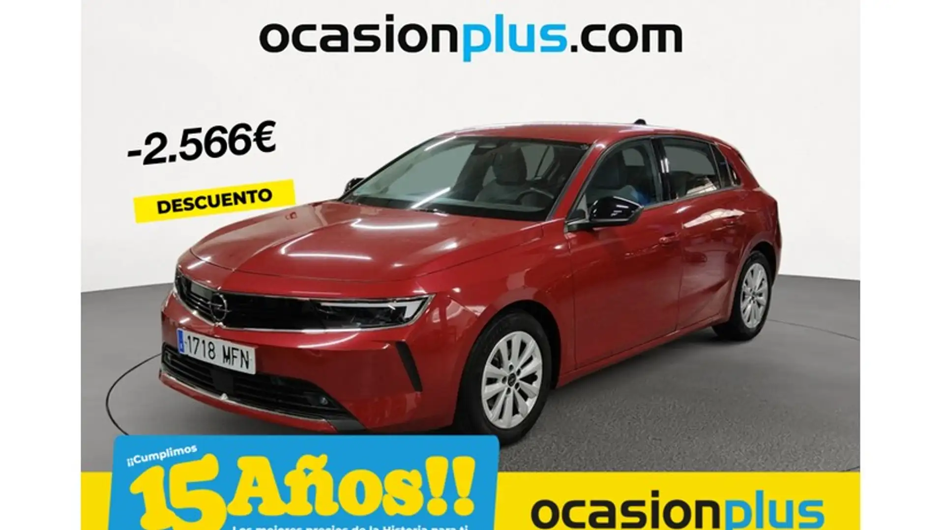 Opel Astra 1.2T XHT S/S Edition 130 Rojo - 1