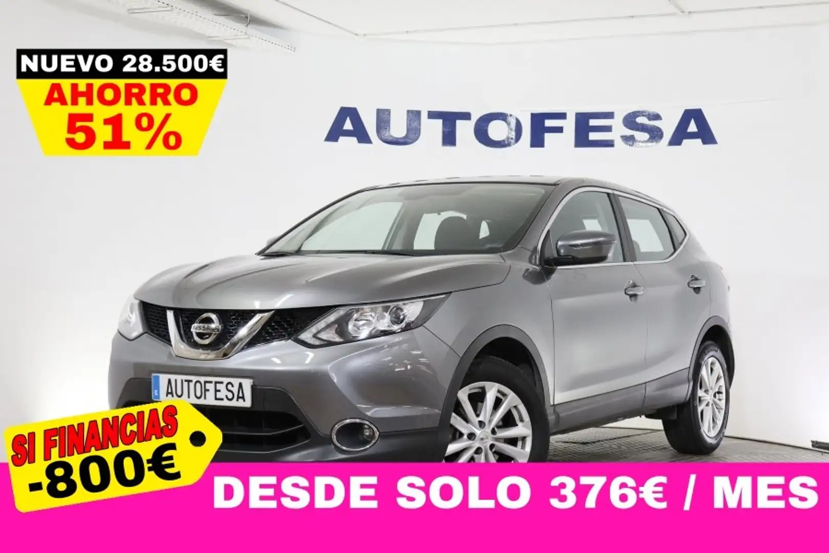 Nissan Qashqai 1.2 DIG-T 115cv ACENTA 5P # PARKTRONIC Grijs - 1