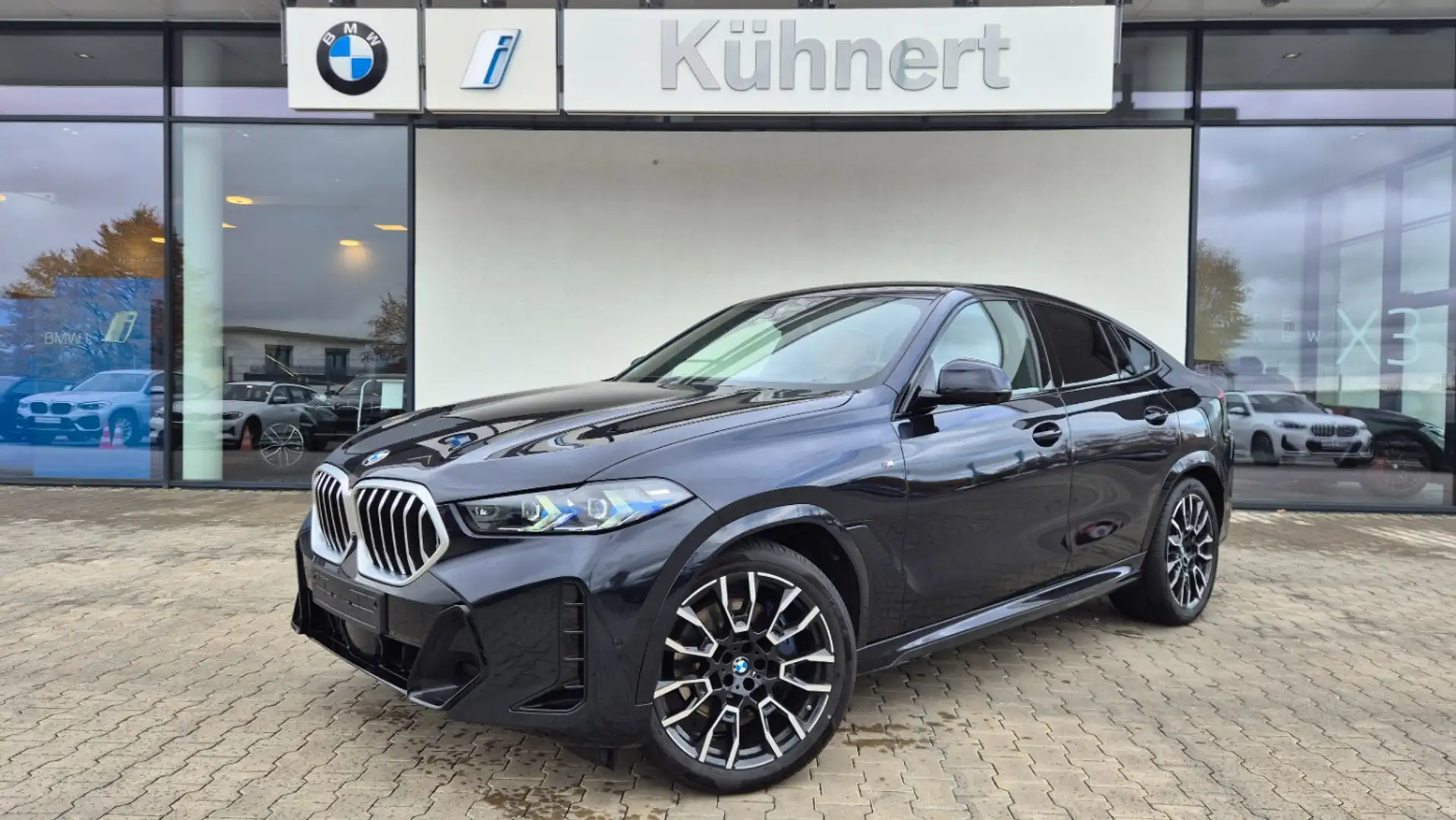 BMW X6 xDrive 40d M-Sport M-Sport/Aktivlenk/AHK/Alarm Schwarz - 1