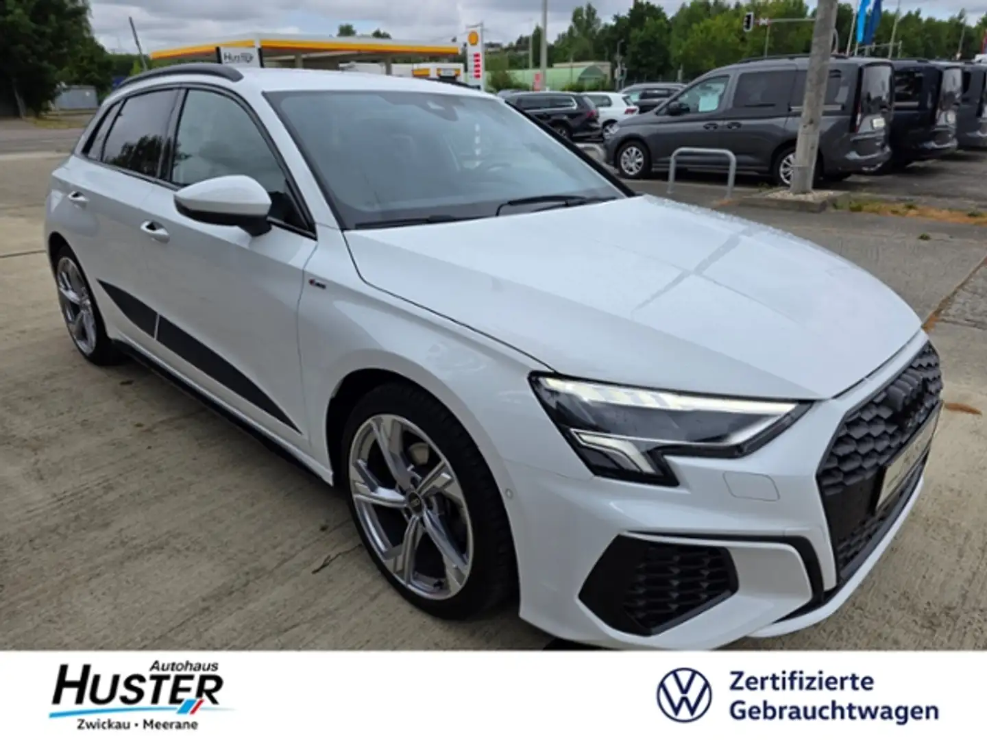 Audi A3 Sportback 2x S line 35 2.0 TDI S-tronic Wit - 1