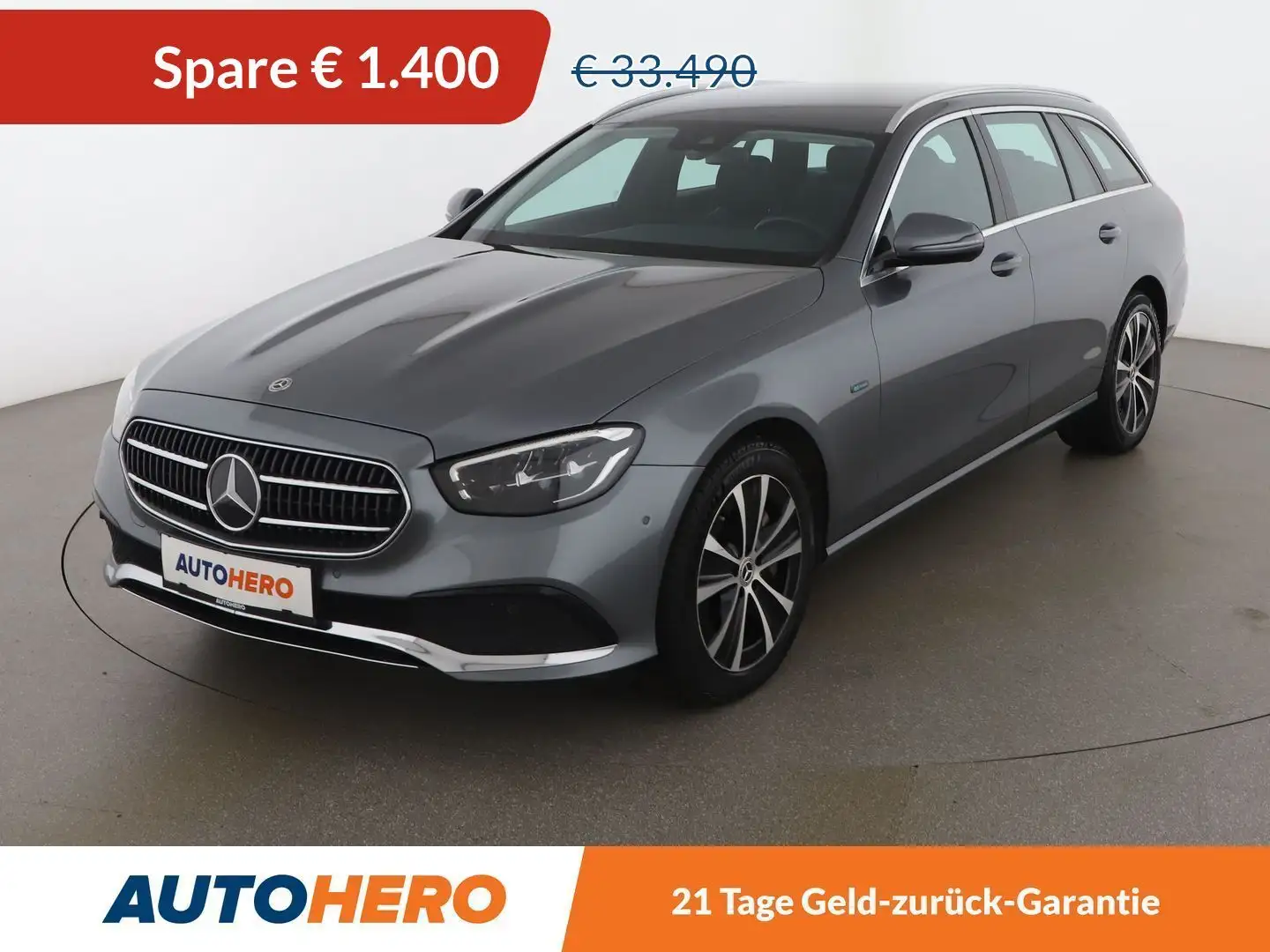 Mercedes-Benz E 300 E 300de T 4Matic Aut. *LED*TEMPO*NAVI*CAM*TOT*SHZ* Grau - 1