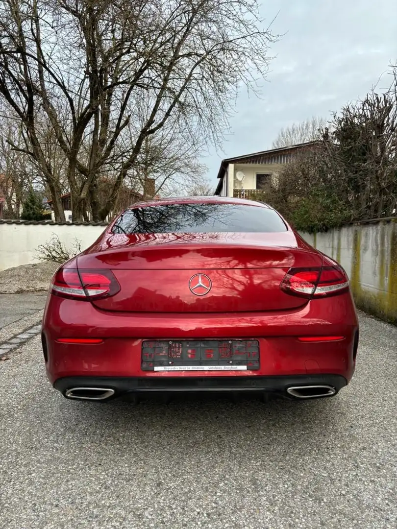 Mercedes-Benz C 300 Coupe 9G-TRONIC Rouge - 2