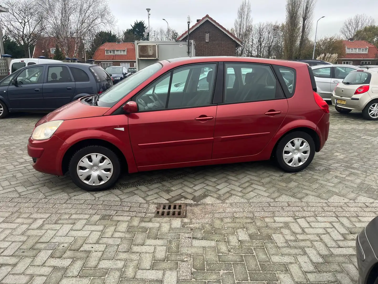 Renault Scenic 1.6-16V Business Line panodak ecc cruise control Red - 2