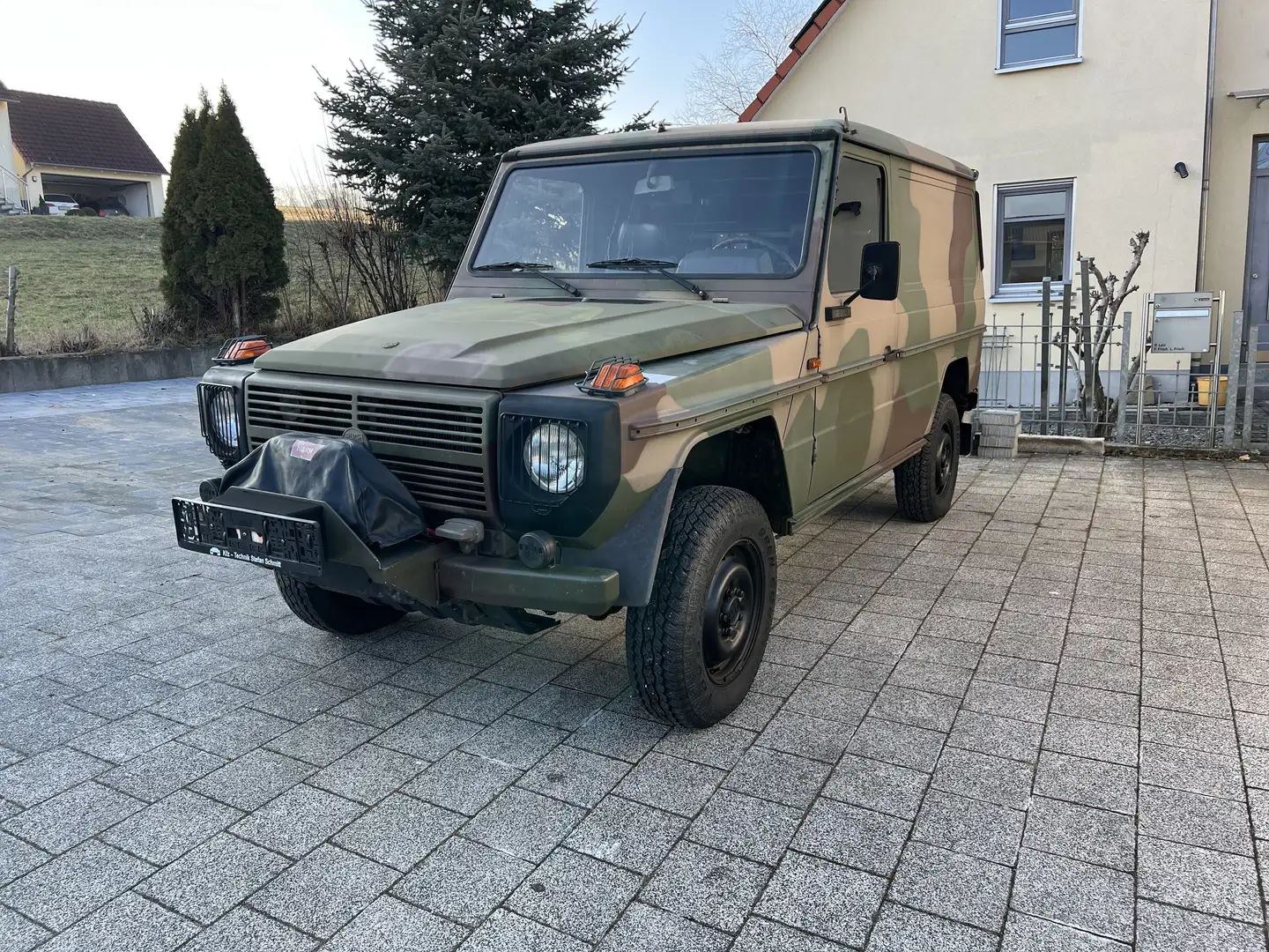 Puch G 230GE Kastenwagen CH Warn Winde Standheizung EURO2 Grün - 2
