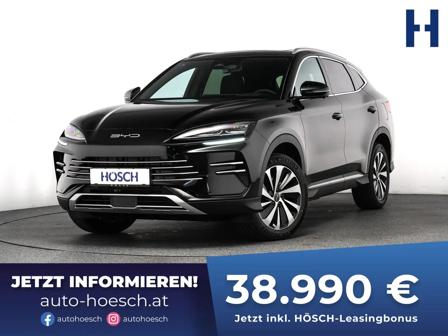 BYD Seal U DM-i DESIGN 4x4 PANO LEDER !LAGERND! Schwarz - 1