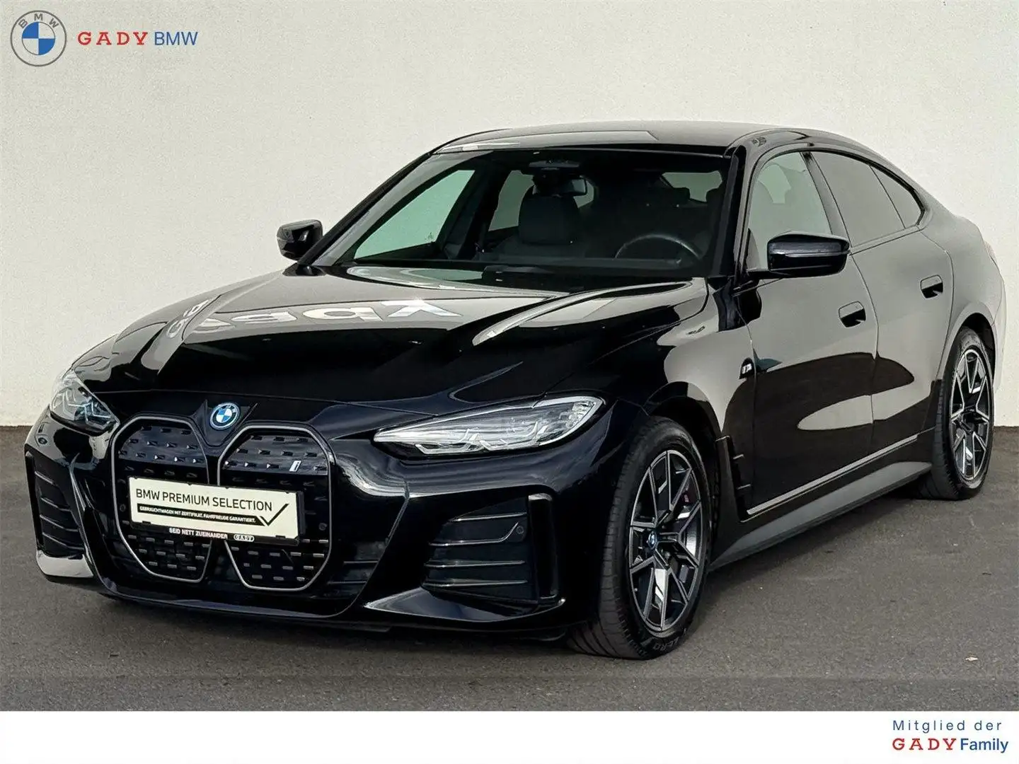 BMW i4 Gran Coupe eDrive35 Schwarz - 1