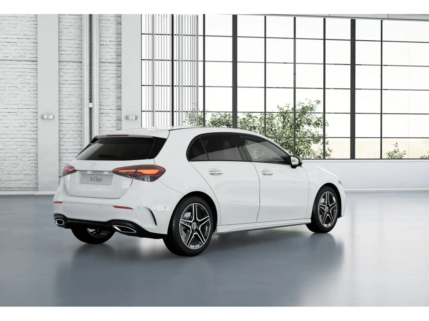 Mercedes-Benz A 200 #AMG #STANDHZG #PANO-SD #360°-KAM #MEMORY Blanc - 2