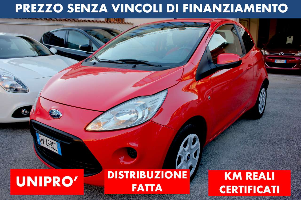 Ford Ka/Ka+ 1.2 69CV UNIPRO POCHI KM REALI DISTRIBUZIONE FATTA