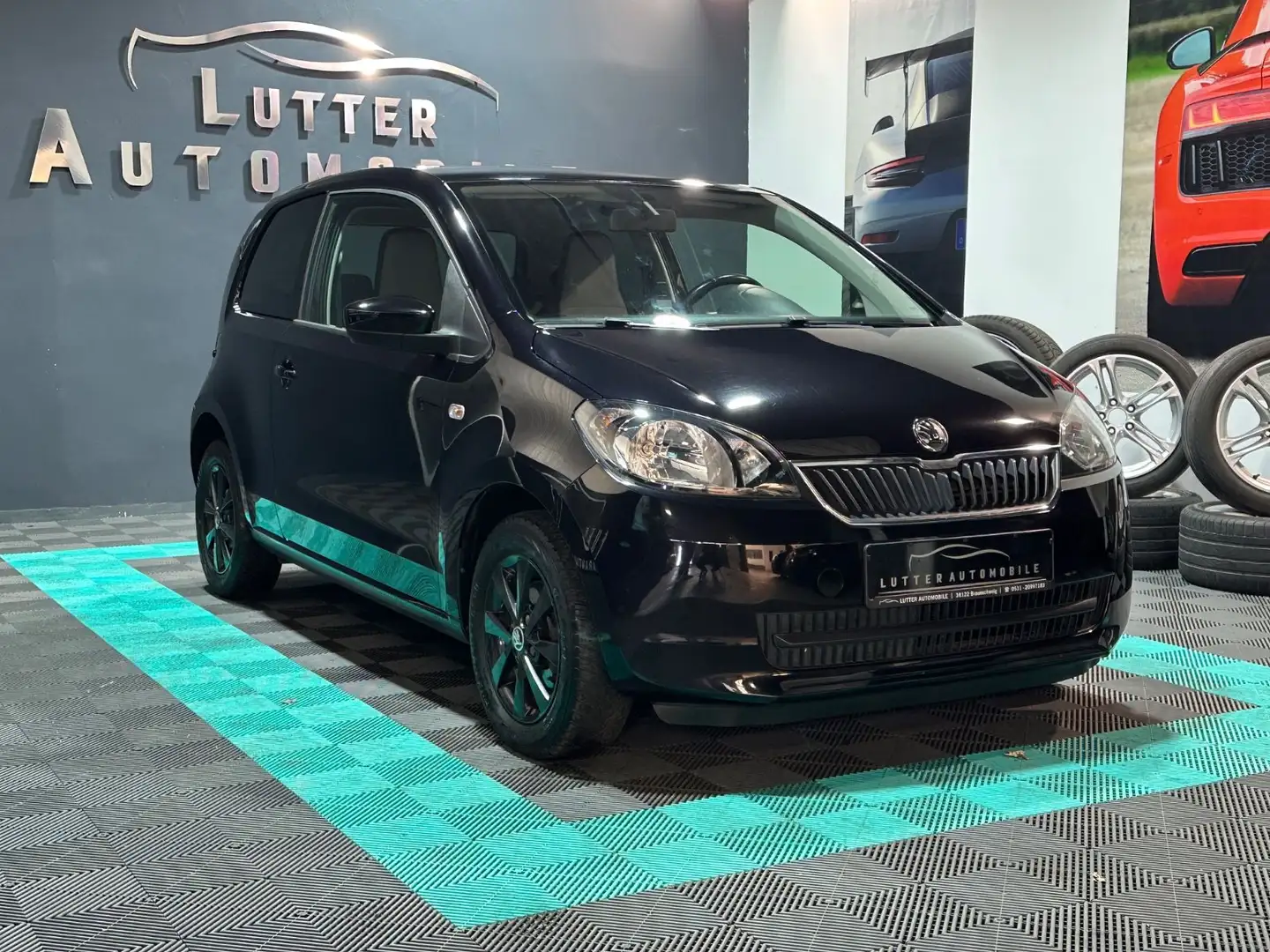 Skoda Citigo Ambition*KLIMA*SERVO*ELEK.FENSTER* Schwarz - 1