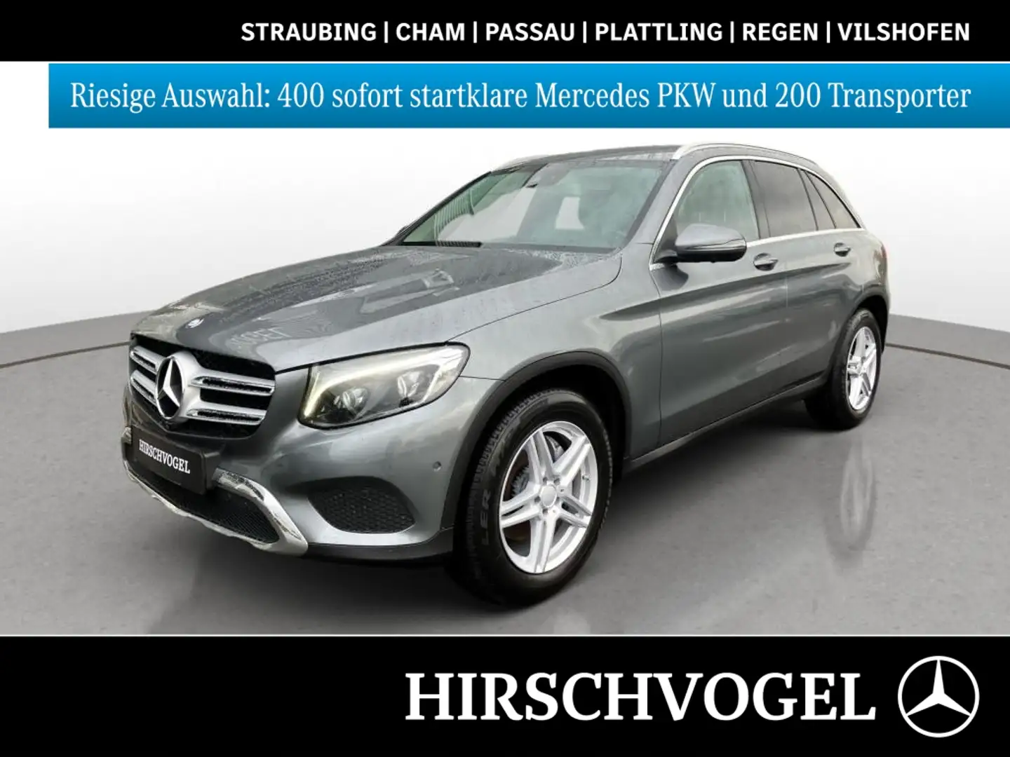 Mercedes-Benz GLC 220 d 4M EXCLUSIVE Ext.+Navi+ILS-LED+360°Kam Gris - 1