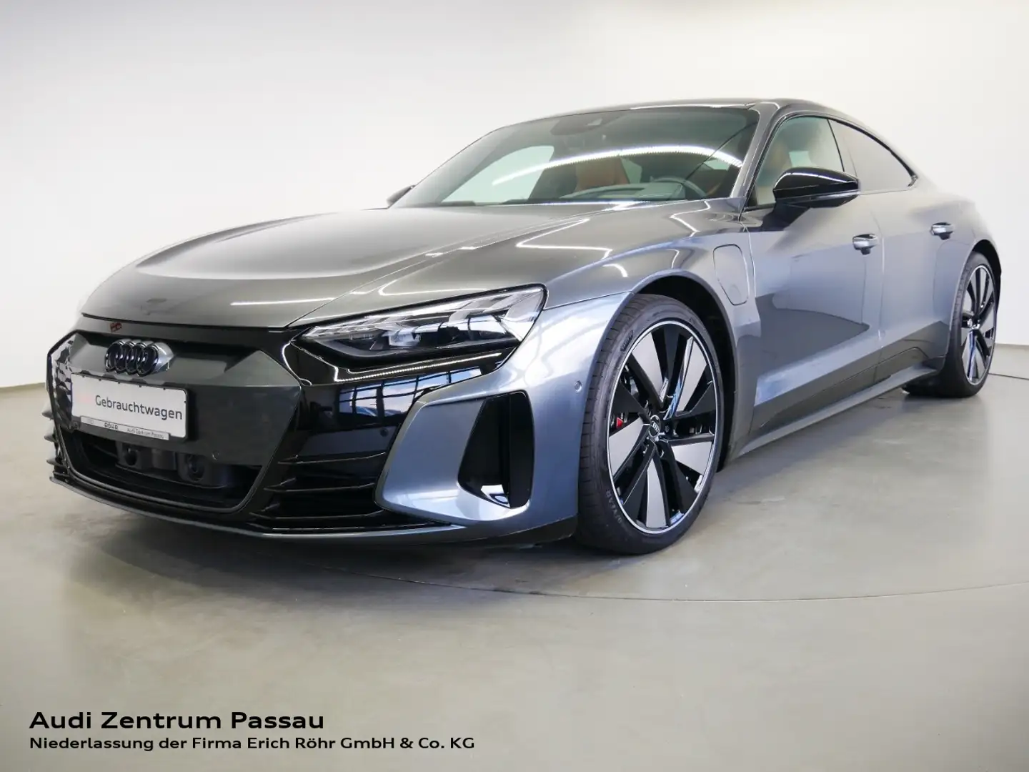 Audi e-tron GT quattro MATRIX PANO HEAD-UP 360° B&O DAB Gri - 1