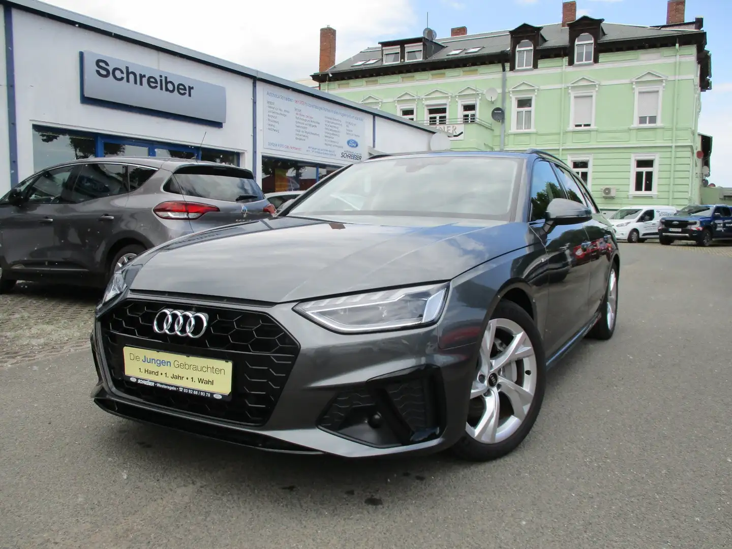 Audi A4 A4 Avant 40 TDI S tronic S line, Navi, ACC, SH Grau - 1