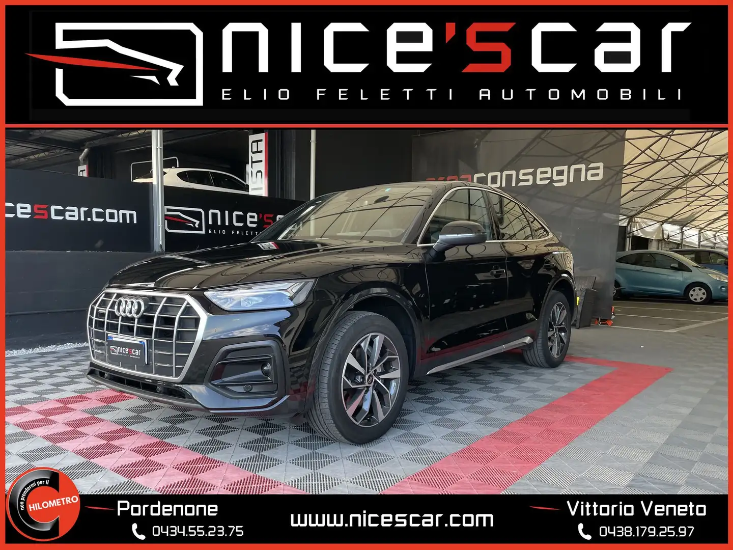 Audi Q5 SPB 40 TDI quattro S tronic S-Line Interno * PROMO Noir - 1