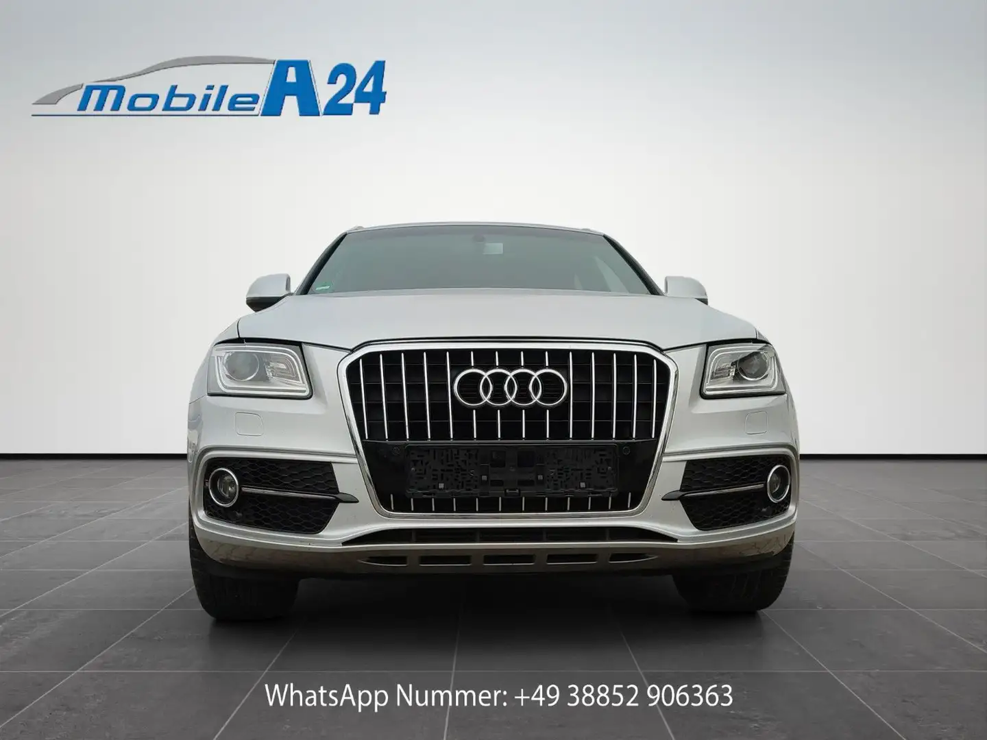 Audi Q5 2.0 TFSI S-LINE SPORT/PLUS 2.HAND SCHECKHEFT Silber - 2