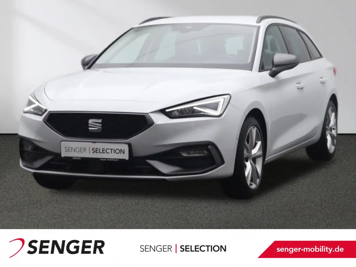 SEAT Leon Sportstourer FR 2.0 TDI Navi CarPlay LED Blanco - 1