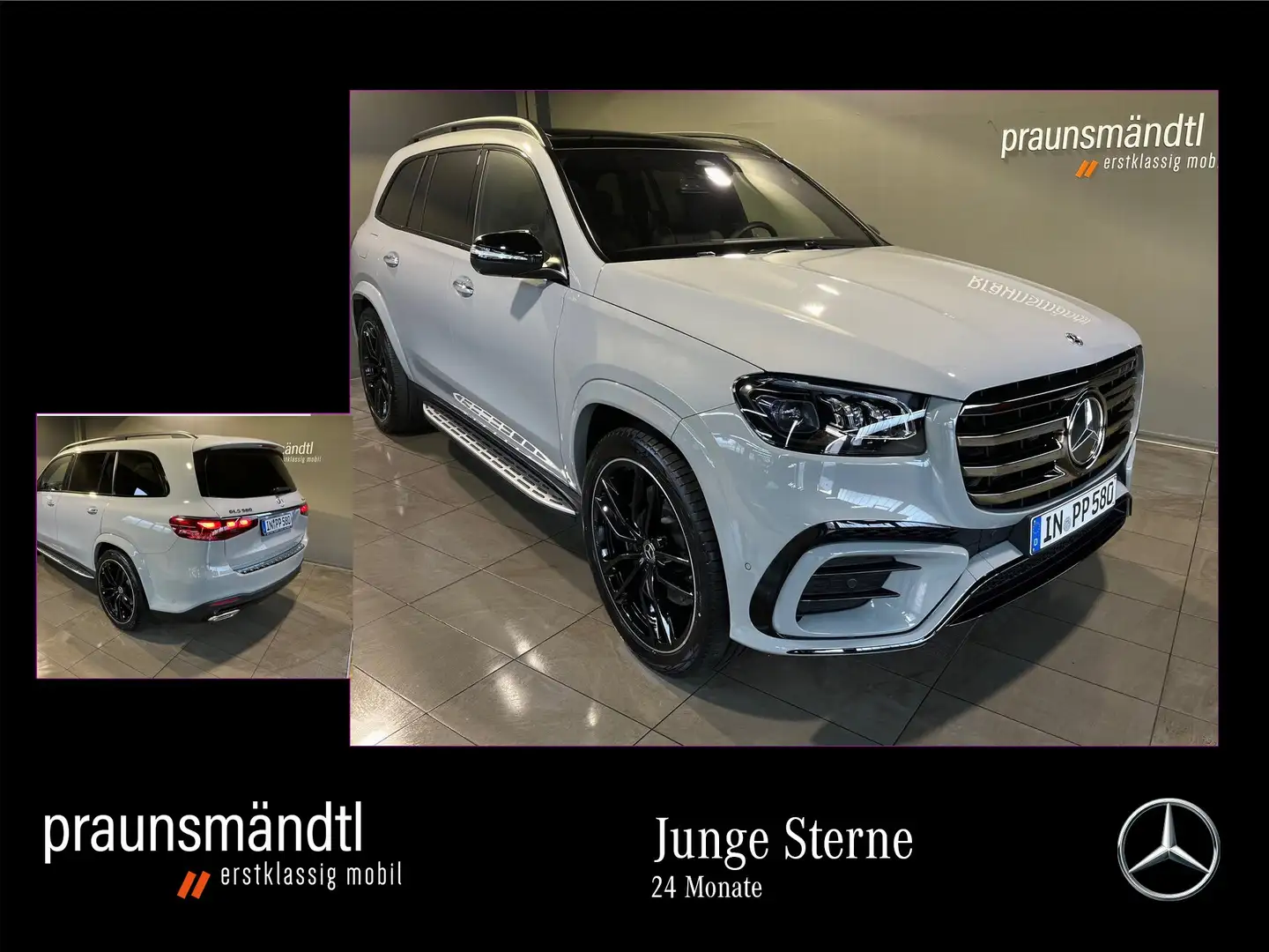 Mercedes-Benz GLS 580 4M AMG Ultimate Night/AHK/3D-S./23"/Pano Grau - 1
