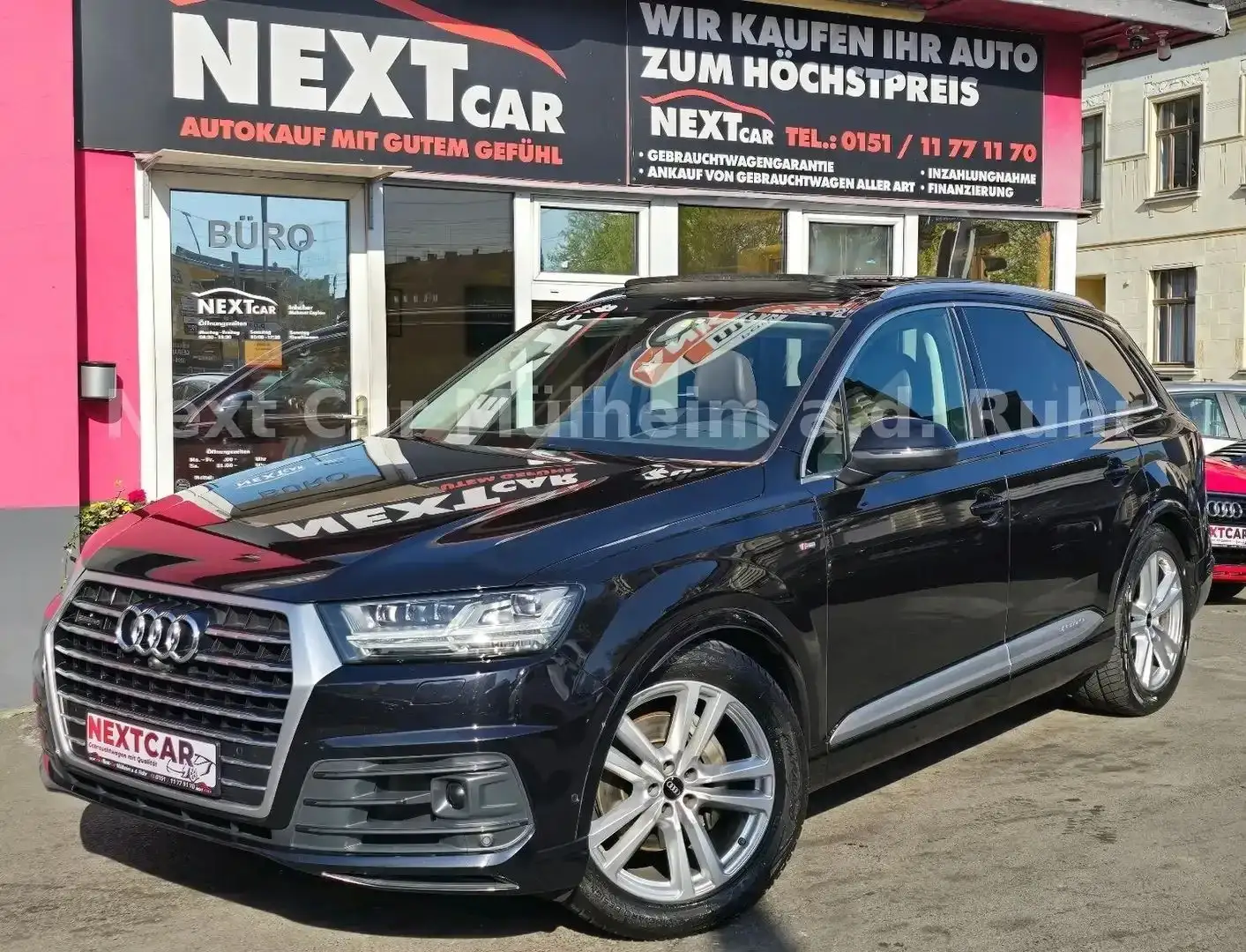 Audi Q7 3,0 TDI quattro Tiptronic|S-Line|Pano|VirtC. Schwarz - 1