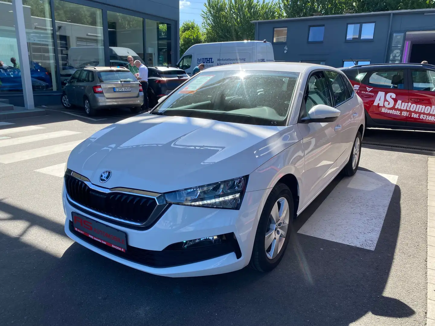 Skoda Scala Ambition mit SmartLink und Navi Blanc - 1