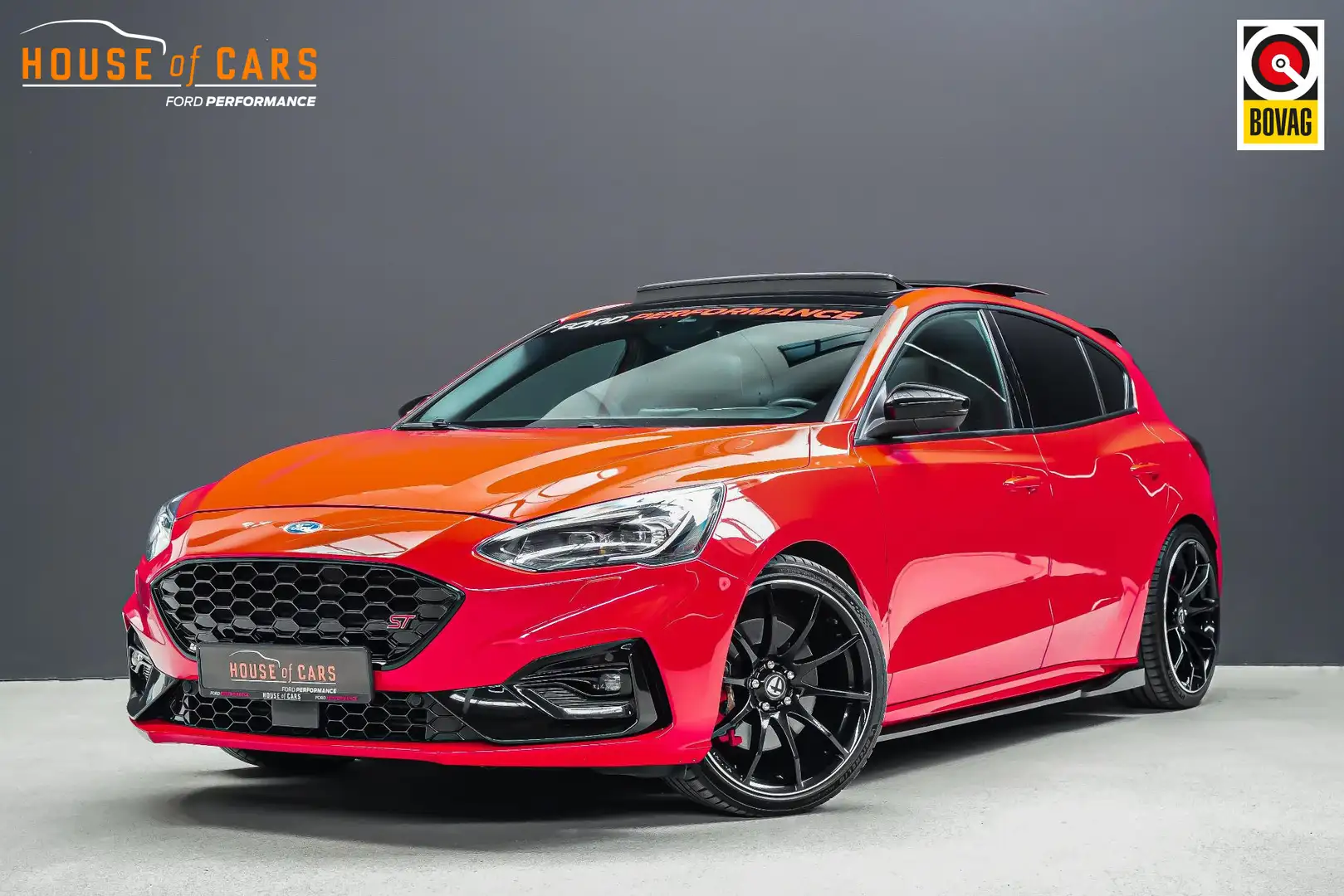 Ford Focus ST-3 2.3 280pk PERFORMANCE PACK |Milltek dual outl Red - 1