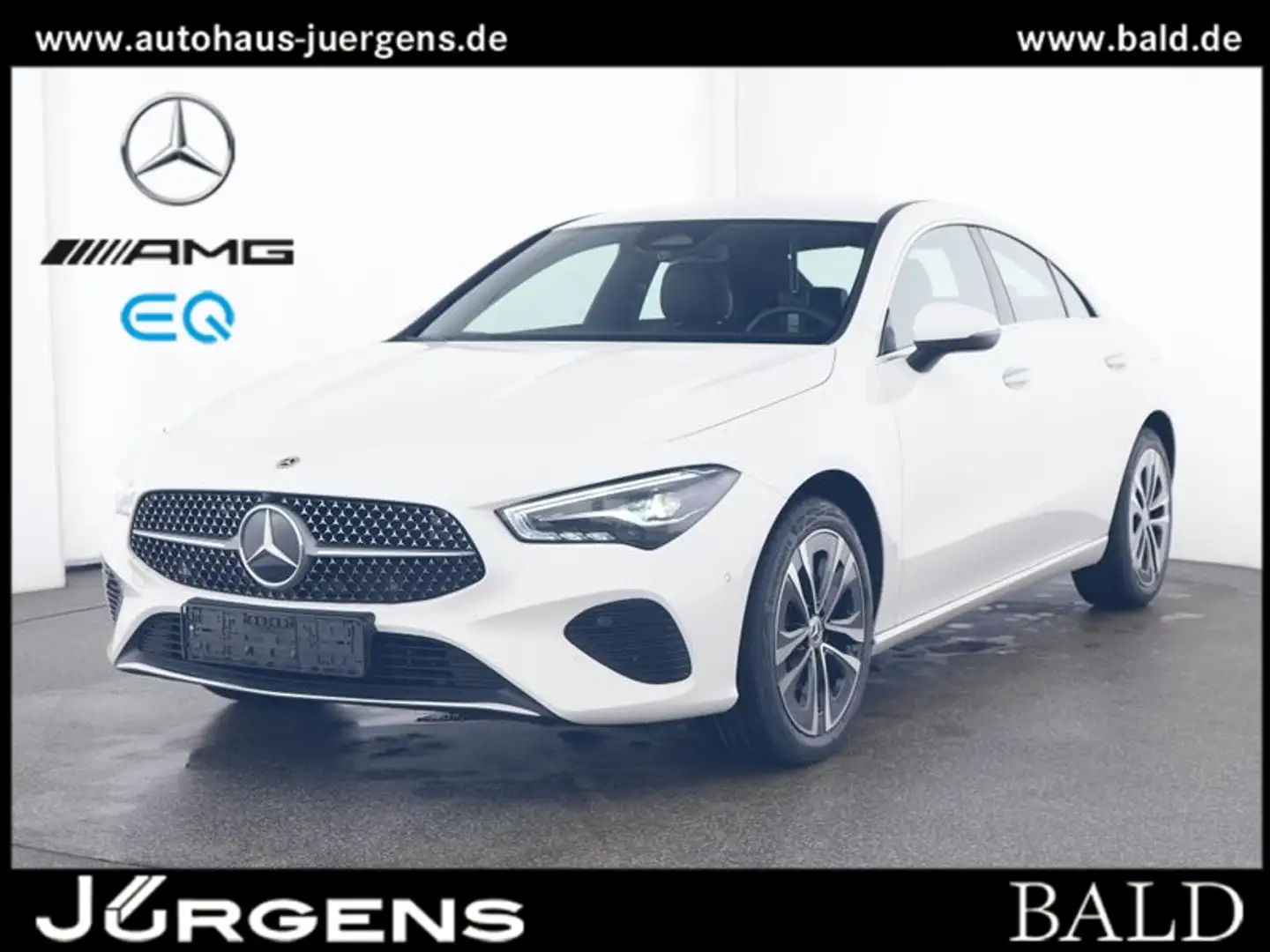 Mercedes-Benz CLA 200 Coupé Progressive/LED/Cam/Leder/SHZ/18' Bílá - 2