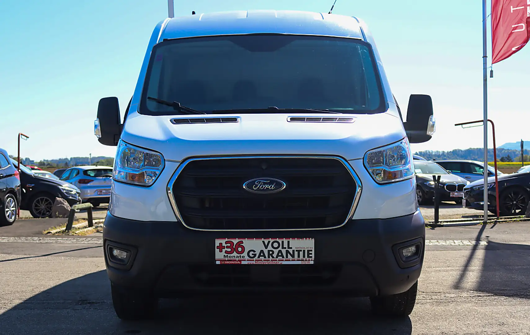 Ford Transit L2H2 350 netto 16.650.- NAVI PDC EXTRAS Weiß - 2