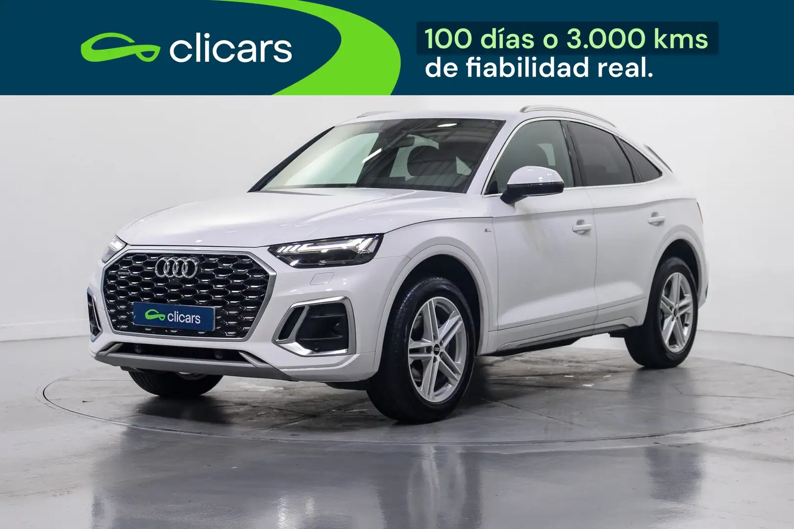 Audi Q5 Sportback 40 TDI quattro-ultra S line S tronic 150 Blanco - 1
