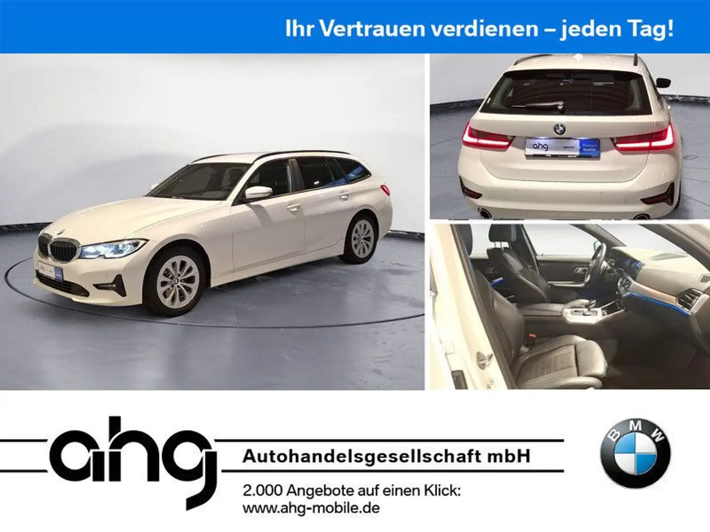 BMW 320 d xDrive Touring Advantage Laserlicht Head UP Weiß - 1