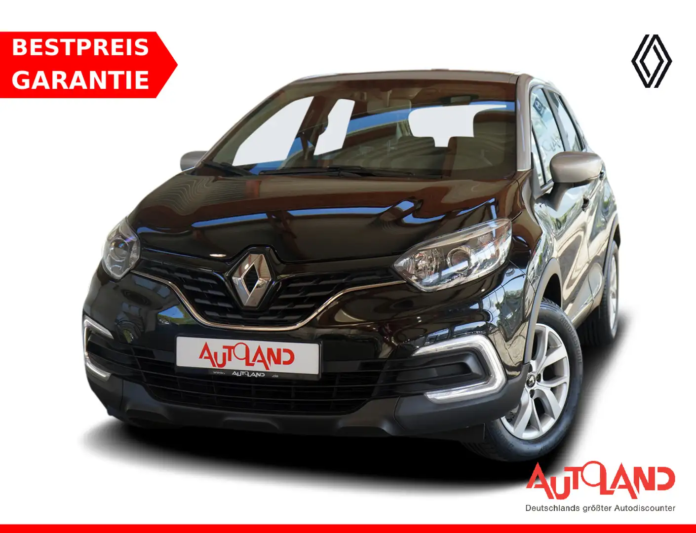 Renault Captur 0.9 TCE Intens Klima Keyless Bluetooth Schwarz - 1
