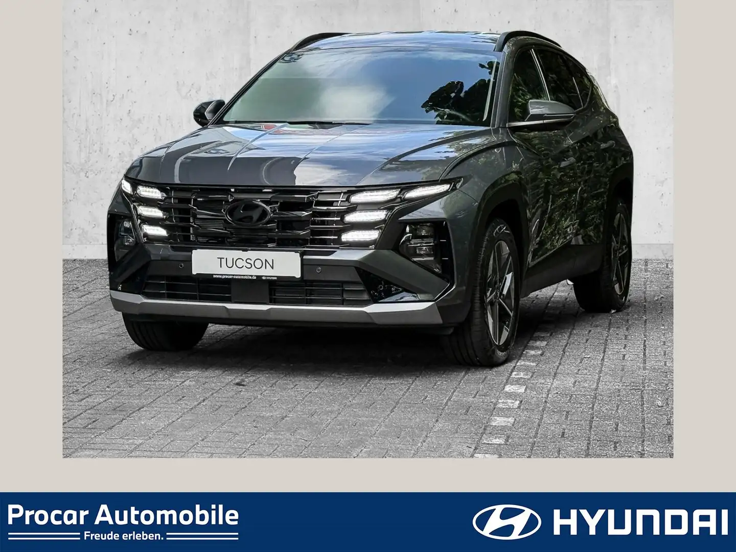 Hyundai TUCSON TREND 1.6 T-GDI HEV (215 PS) 6-A/T  Allradantrieb Grau - 1