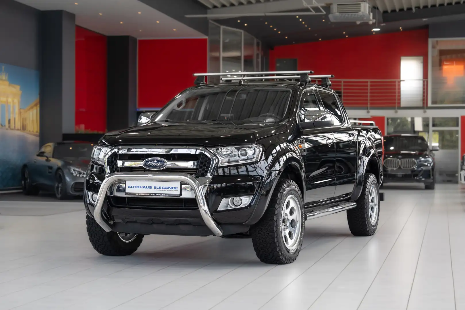 Ford Ranger XLT Doppelkabine 4x4*AHK*1.HAND*LED*LM"18 Nero - 1