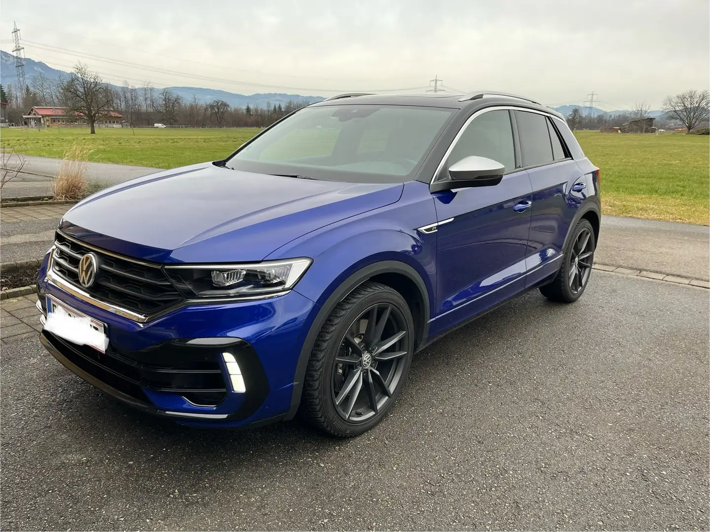 Volkswagen T-Roc R 2,0 TSI ACT 4Motion DSG Blau - 1