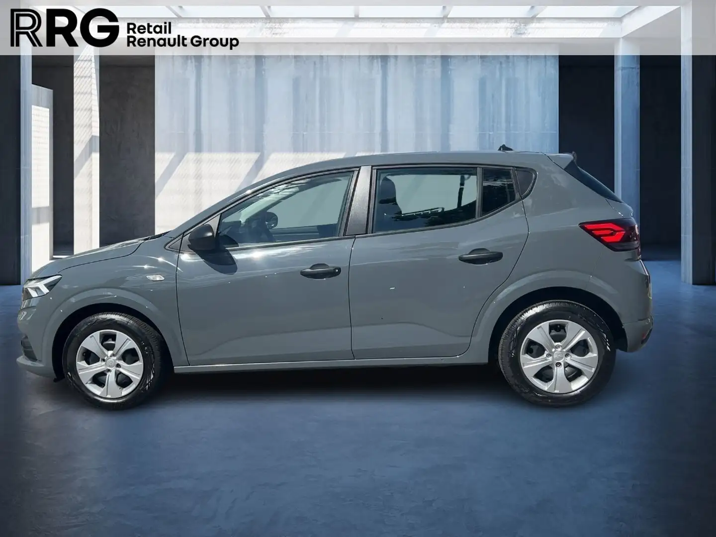 Dacia Sandero III 1.0 TCe 90 Essential KLIMA RADIO DAB+ Gris - 2