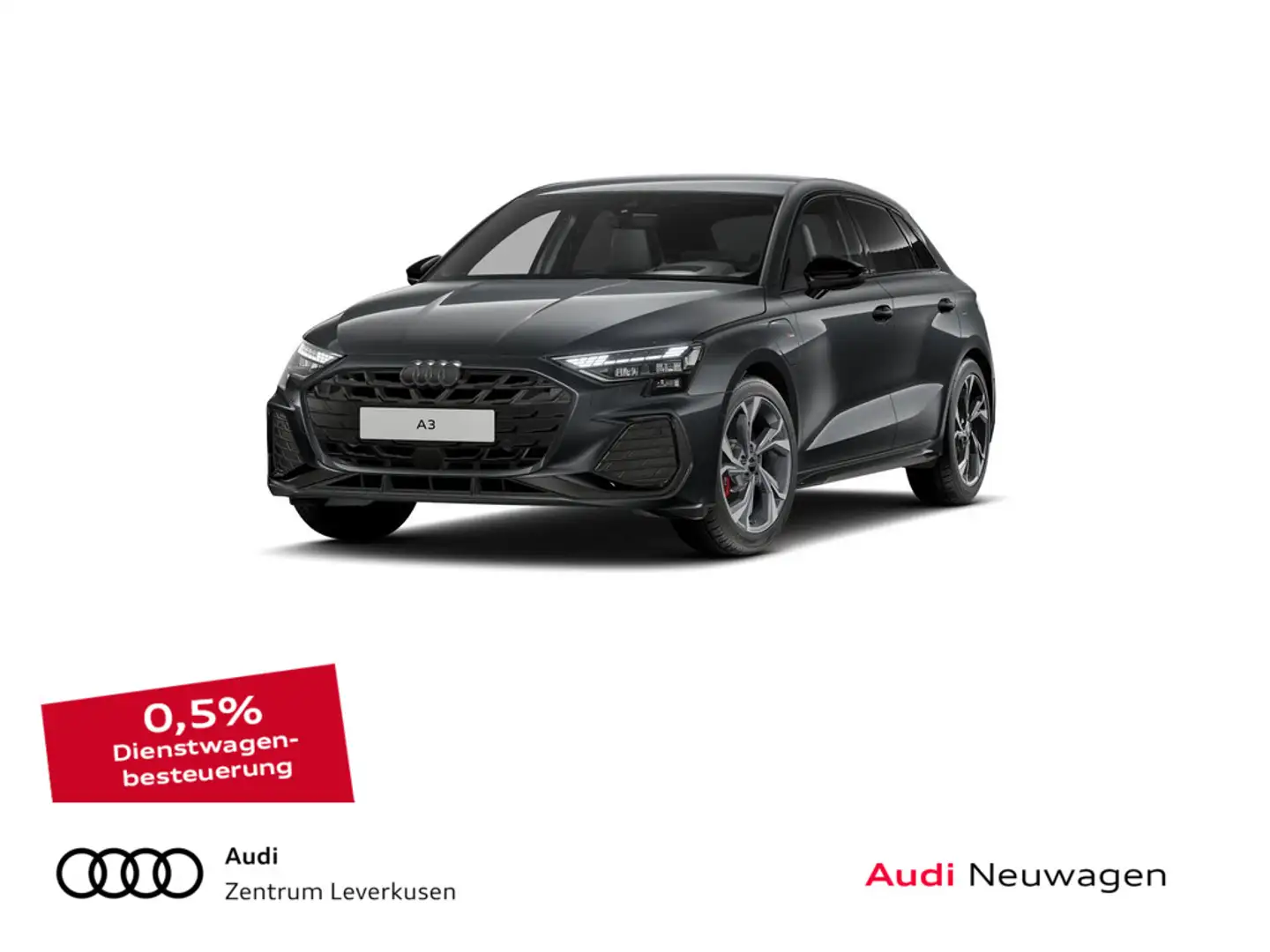 Audi A3 Sportback TFSI e S line AHK B&O HUD ACC Grau - 1