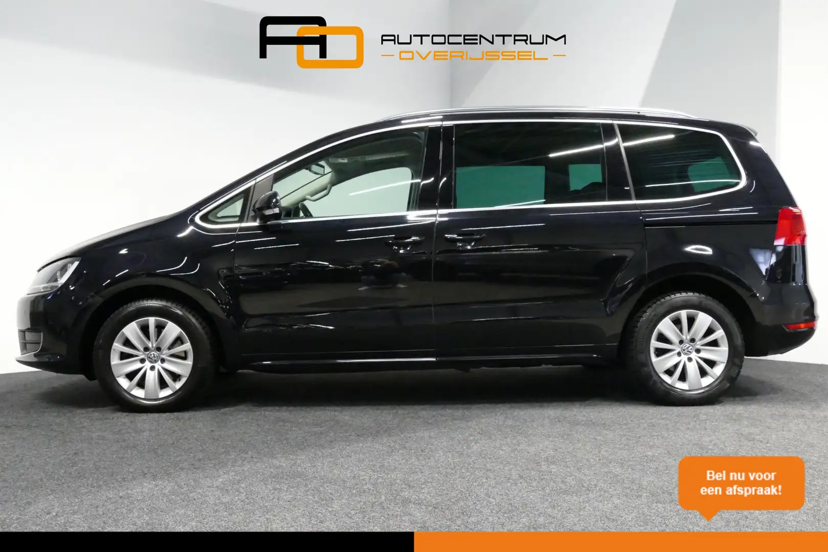 Volkswagen Sharan 1.4 TSI Comfortline 7p. / Derde zitrij / Apple Car Zwart - 1