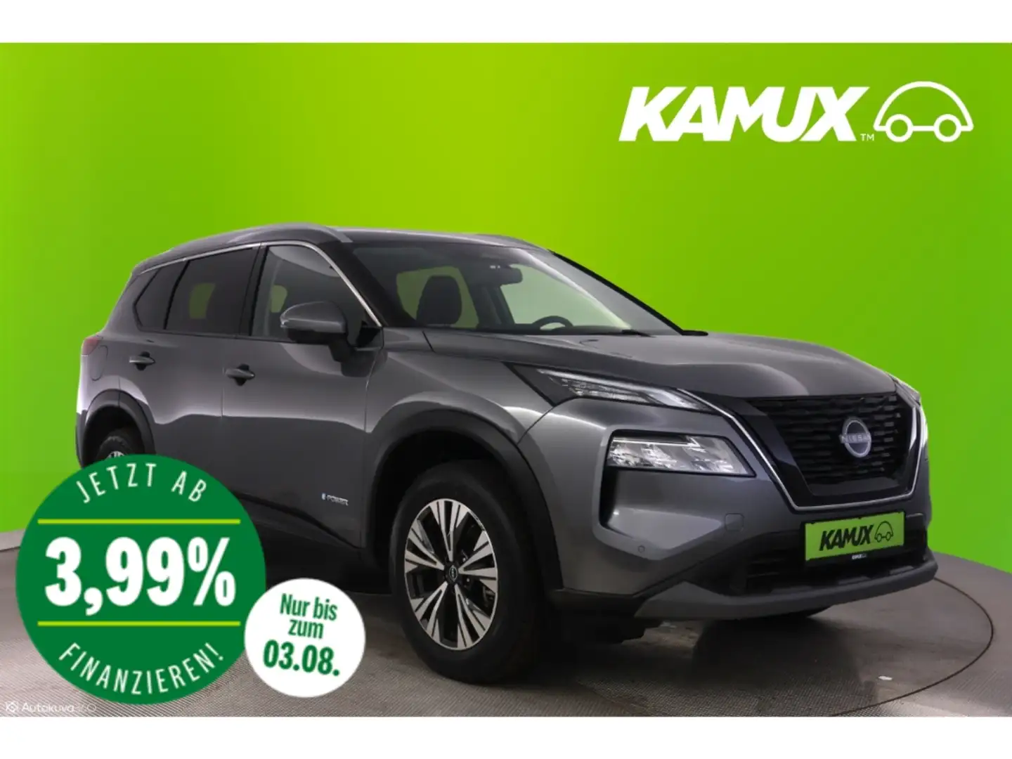 Nissan X-Trail 1.5e-Power Aut.N-Connecta e-4ORCE+LED Grau - 1